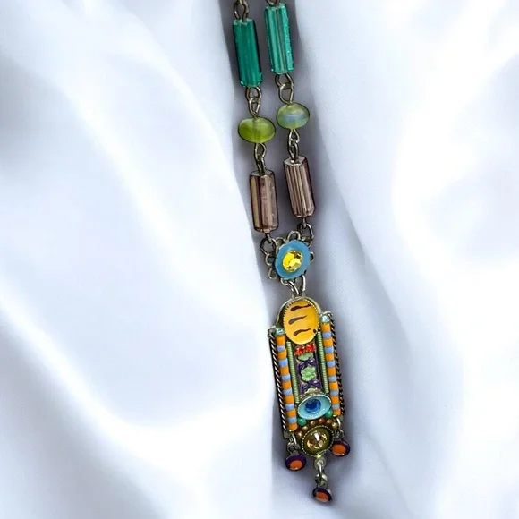 🌺Adaya Mosaic Necklace - Picture 10 of 13